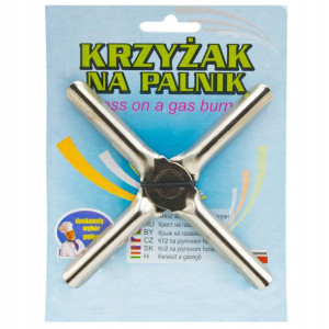 Krzyżak Nakładka Na Kuchenkę Gazową Gaz Nierdzewny