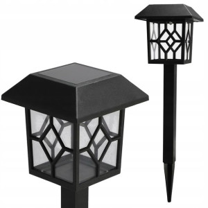 Lampa Led Solarna Ogrodowa Czujnik Zmierzchu