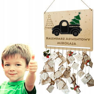 Kalendarz Adwentowy Personalizowany Prezent Diy