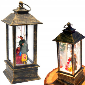 Ozdoby Świąteczne Lampka Lampion Zawieszka Rodzina