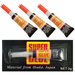3xbłyskawiczny Klej Super Glue Szybki Mocny Strong