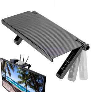 Półka Nakładana Na Monitor Tv Uchwyt Dekoder Dvbt