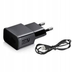 Ładowarka Sieciowa Usb Uniwersalna 1a 5v Czarna