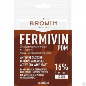 Drożdże Suszone Fermivin Do Win Pdm 7g 16%
