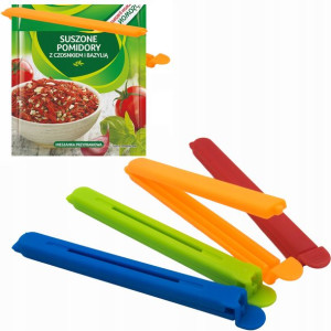 Klipsy Do Zamykania Opakowań Spożywczych Zest 4szt