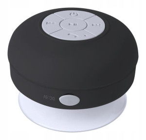 Głośnik Przenośny Wodoodporny Czarny Bluetooth