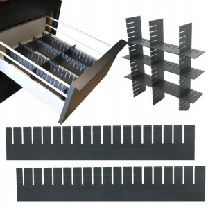 2xorganizer Do Szuflad Przegrody43x6,5cm Separator