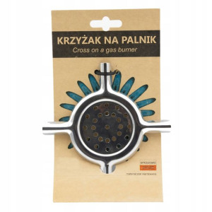 Krzyżak Nakładka Na Kuchenkę Gazową Gaz Nierdzewny