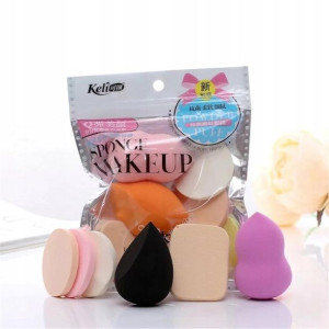 GĄBKI DO MAKIJAŻU 6 SZT KOLOROWE Blending Sponge