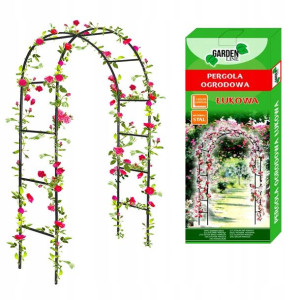 Łuk Na Róże Kwiaty 240cm + Kotwy Pergola Ogrodowa
