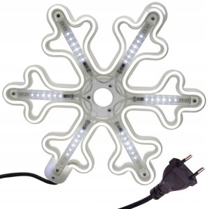 Śnieżka Led Białe Światło Ozdoba Świąteczna 220v