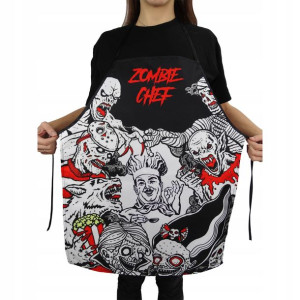 Fartuch Kuchenny Fartuszek Wzór Zombie