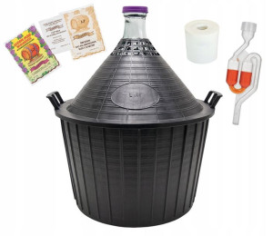 Balon Do Wina 54l Gąsior Butla W Koszu + 5xgratis