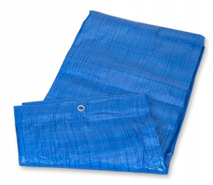 Plandeka Plandeki 4x5 Niebieska Wzmacniana 75g/m2