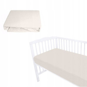Prześcieradło Frotte Z Gumką Do Łóżeczka 60x120
