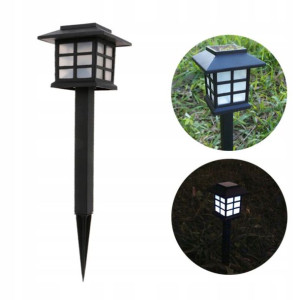 Lampa Solarna Kaganek Lampa Ogrodowa Wbijana
