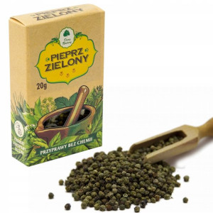 Pieprz Zielony Ziarnisty 20g Marynowany Indie