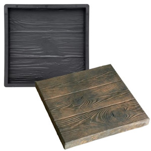 Forma Do Płyt Betonowych Kostki Deski Drewno 30x30