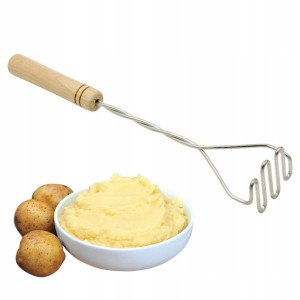 Tłuczek Do Ziemniaków Ubijak Praska Puree Stal
