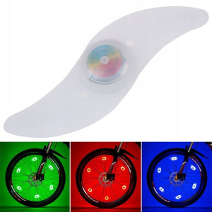 Lampa Lampka Rowerowa Led Na Szprychy Światło Rgb