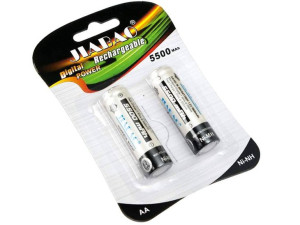 2 X Akumulatorek Bateria Aa R6 5500 Mah Baterie