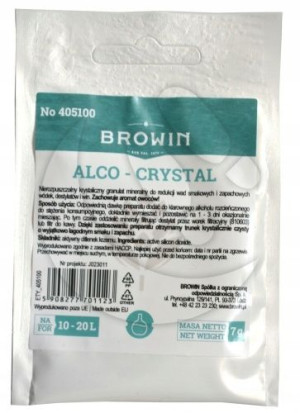 ALCO CRYSTAL do usuwania zapachu destylatu