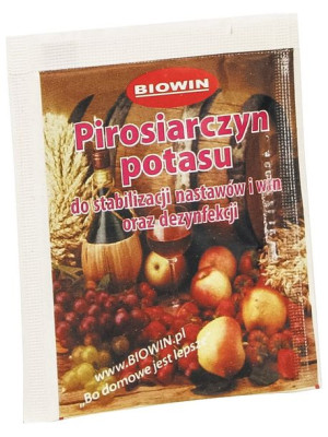 Pirosiarczan Potasu 10g Wino Balon Swip Kielce