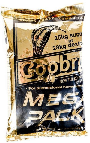 Drożdże Cobra Coobra Mega Pack na 25kg cukru SUPER