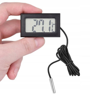 Elektroniczny Termometr Lcd Z Wodoodporną Sondą