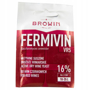Drożdże Suszone Winiarskie Fermicru Vr5 Biowin 7g