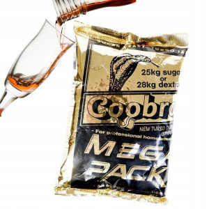 Drożdże Cobra Coobra Mega Pack na 25kg cukru SUPER