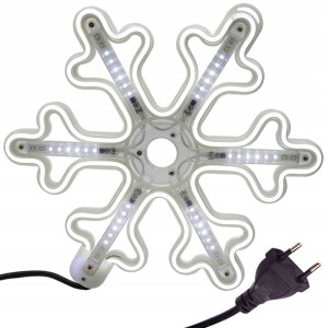Śnieżka Led Białe Światło Ozdoba Świąteczna 220v