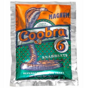 Drożdże turbo COOBRA 6 magnum, duże nastawy