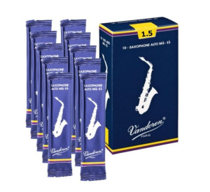 Stroik do sax altowego VANDOREN 1.5 ZESTAW 10 SZT.