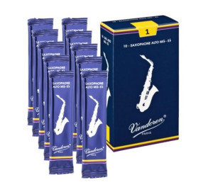 Stroik do sax altowego Vandoren 1.0 ZESTAW 10 szt.