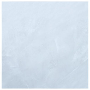 Samoprzylepne panele podłogowe, 5,11 m², PVC, biały marmur