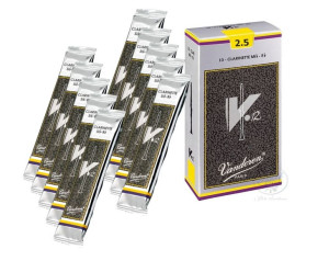 Stroik do klarnetu Vandoren V12 2.5 ZESTAW 10 szt.