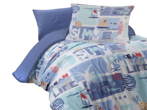 Pościel bawełniana SUMMER PARTY/200x220 COTTONLOVE EXCLUSIVE