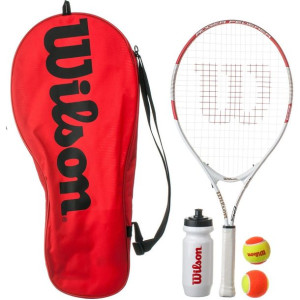 Zestaw Rakieta Bidon Piłki Wilson Roger Federer Starter Set 25''