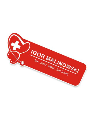 Identyfikator osobowy, identyfikatory personalne grawerowane