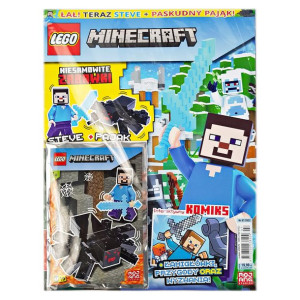 Lego Minecraft 7/2022 + Steve + Pająk