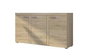 Pojemna KOMODA RUMI 3F 148cm DĄB SONOMA  Dużo Kolorów w ofercie
