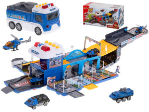 Transporter wóz policyjny rozkładany parking  + akcesoria