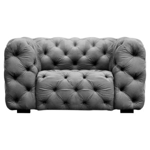 Fotel glamour DIAMOND pikowany / kolor do wyboru