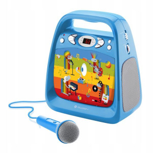 Boombox CD Bluetooth USB MP3 MIKROFON KARAOKE