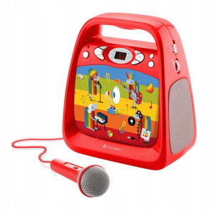 Boombox CD Bluetooth USB MP3 MIKROFON KARAOKE