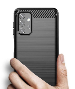 Pancerne Etui CARBON do Samsung Galaxy A32 5G +Szkło