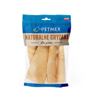 PETMEX Skóra wołowa gryzak naturalny 15cm 100g