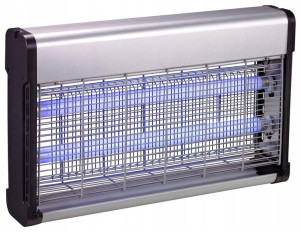 Aluminiowa lampa owadobójcza UV-A 8W 4iQ
