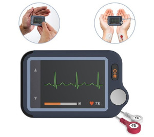Mobilny Domowy Aparat monitor EKG Pulsebit z kablem